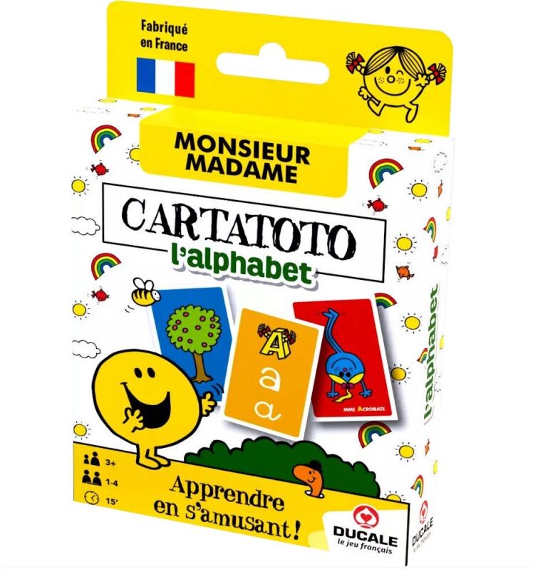 Cartatoto L'alphabet Monsieur Madame - Ducale
