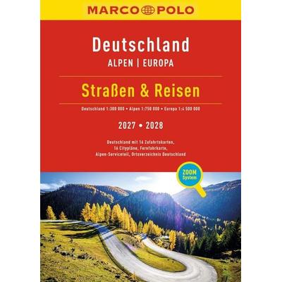 MARCO POLO Straßen & Reisen 2027/2028 Deutschland 1:300.000, Taschenbuch von , MairDuMont, 978-3-575-02282-0