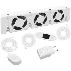Heizkörper booster ventilator - Heizkörperverstärker Mono set 3 Lüfter-Radiator-ventilator-single