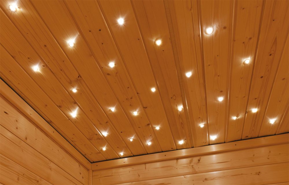 KARIBUHOLZT Sternenhimmel mit Funkfernbedienung 08288835