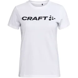 CRAFT Community Logo T-Shirt Damen 900200 - white/melange L