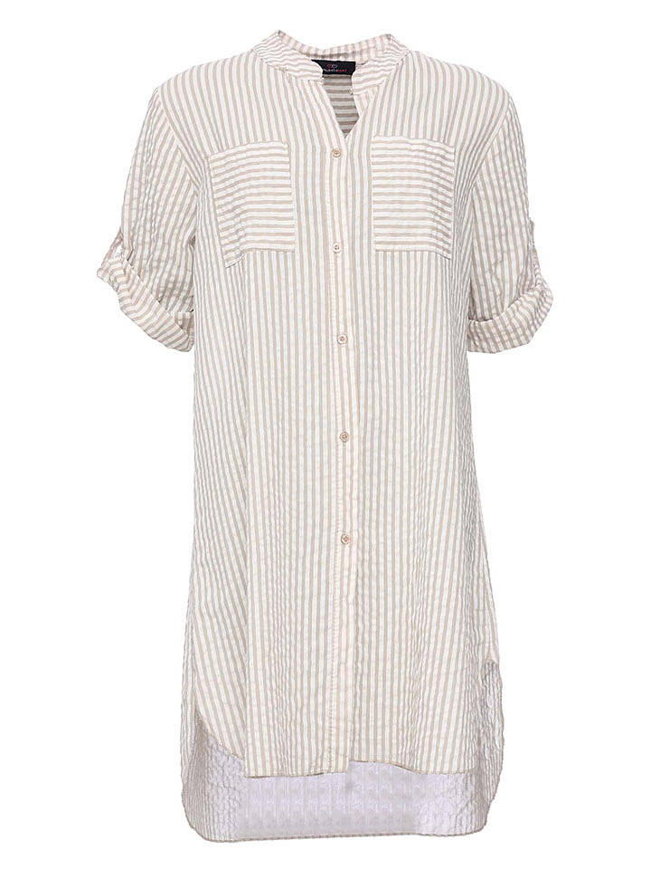 Zwillingsherz Tunika in Beige - onesize