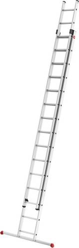 Hailo Aluminium-Schiebeleiter "ProfiStep duo" 2 x 15 Sprossen