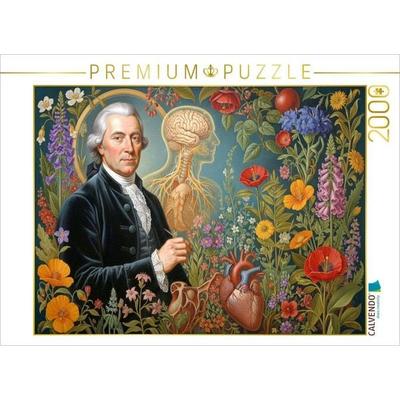 CALVENDO Puzzle Albrecht von Haller (1708-1777) - erforschte Nerven- und Muskelphysiologie. Berühmter Mediziner der Geschichte | 2000 Teile Lege-Größe