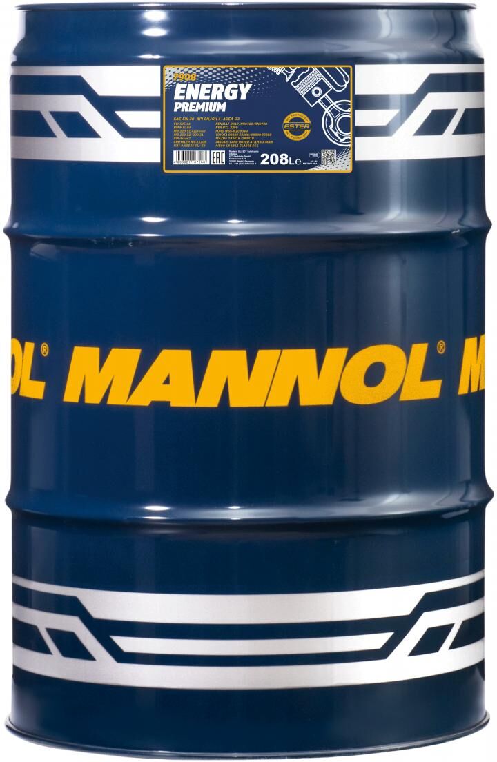 Sct - Mannol Motoröl Mannol Energy Premium 5w-30 [208l] Mn7908dr 208l