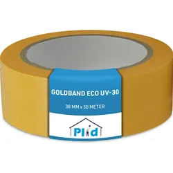 Plid, Klebeband, Goldband Malerkrepp Wasserabweisend- Malerklebeband Nassfest, 24 Rollen