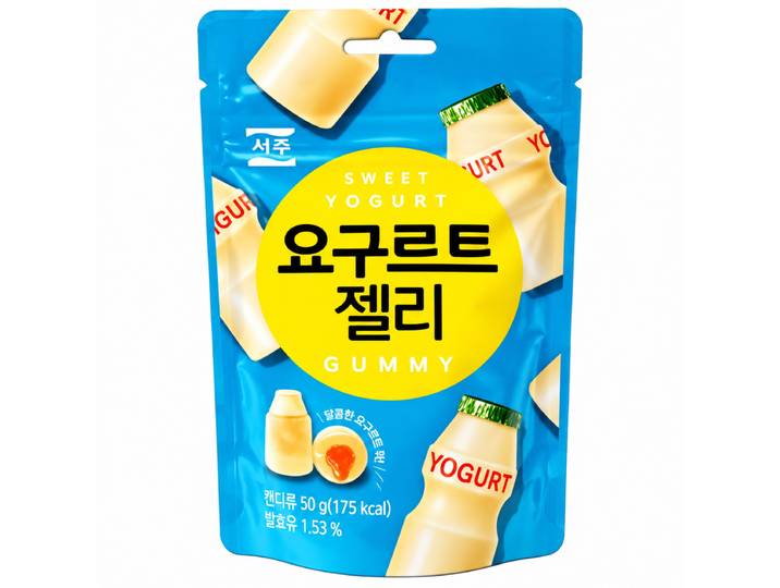 Seoju Bonbons Gélifiés Saveur Yaourt 50 g