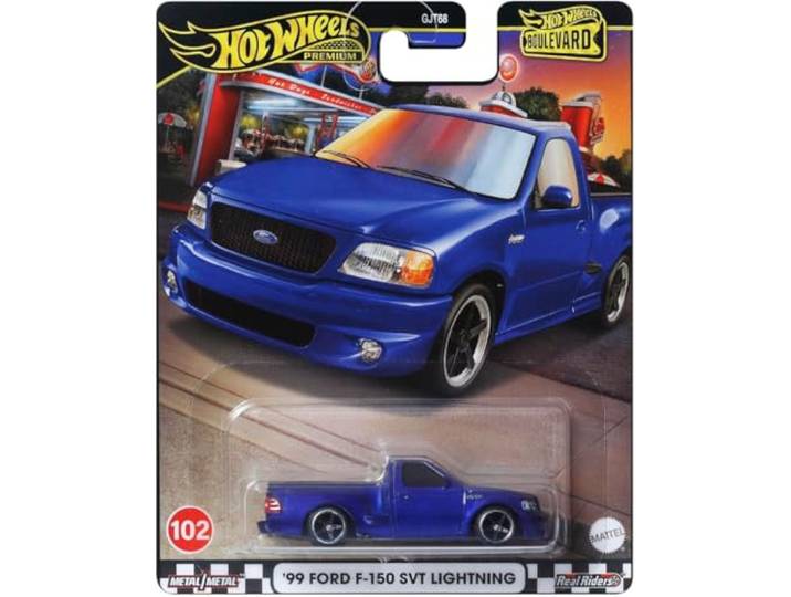 Hot Wheels '99 Ford F 150 SVT Lightning, Premium Boulevard