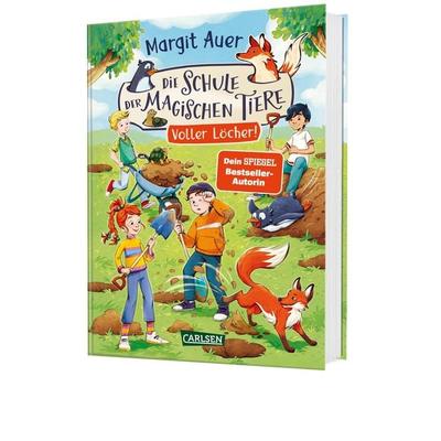 Die Schule der magischen Tiere 2: Voller Löcher!, Gebundene Ausgabe von Margit Auer, Carlsen, 978-3-551-65702-2