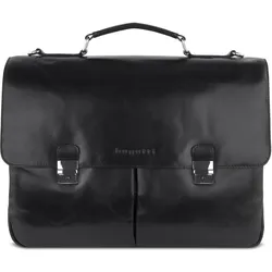 Bugatti Aktentasche Romano Briefcase Large, Notebooktasche, Schwarz