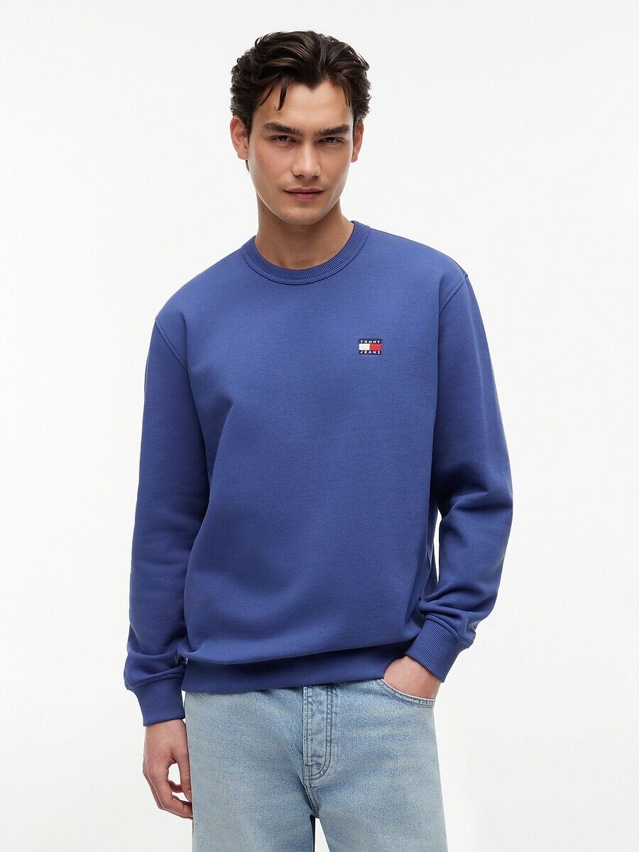 TOMMY JEANS Sweat col rond logo