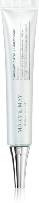 Mary&May Tranexamic Acid + Glutathione Eye Cream Anti-Falten-Augencreme zur Linderung von Schwellungen und dunklen Augenringen 30 g