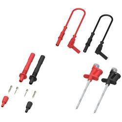 Electro PJP 425 Messleitungs-Set Bananenstecker 4 mm Schwarz, Rot 1 St.