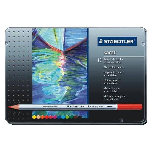 Staedtler karat aquarell 125 Wasservermalbare Farbstifte (12x) (125 M12)
