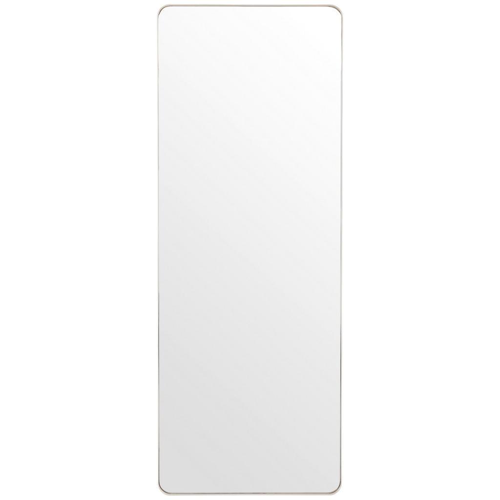 Xora Wandspiegel , Kaschmir , Metall, Glas , rechteckig , 60x160x3.5 cm , senkrecht und waagrecht montierbar, Ganzkörperspiegel , Spiegel, Ganzkörperspiegel