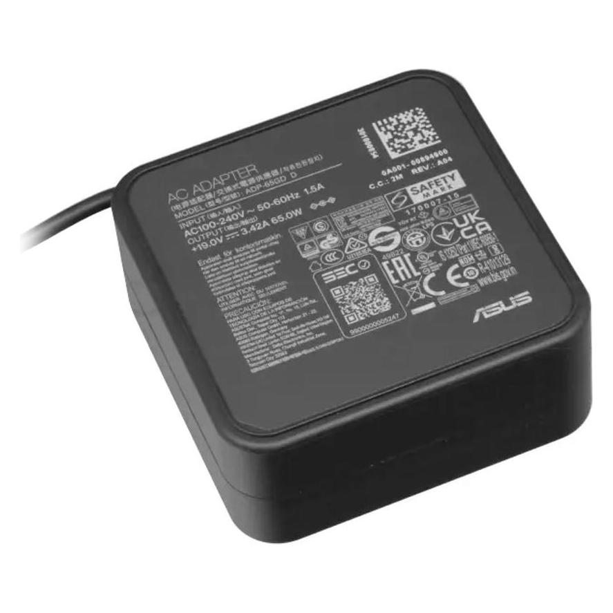 ASUS 65W 19V 3-Pin Laptop Power Adapter, 5.5mm (65 W) (0A001-00041600)