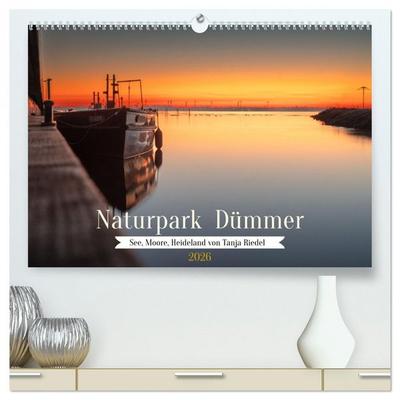 Naturpark Dümmer (hochwertiger Premium Wandkalender 2026 DIN A2 quer), Kunstdruck in Hochglanz