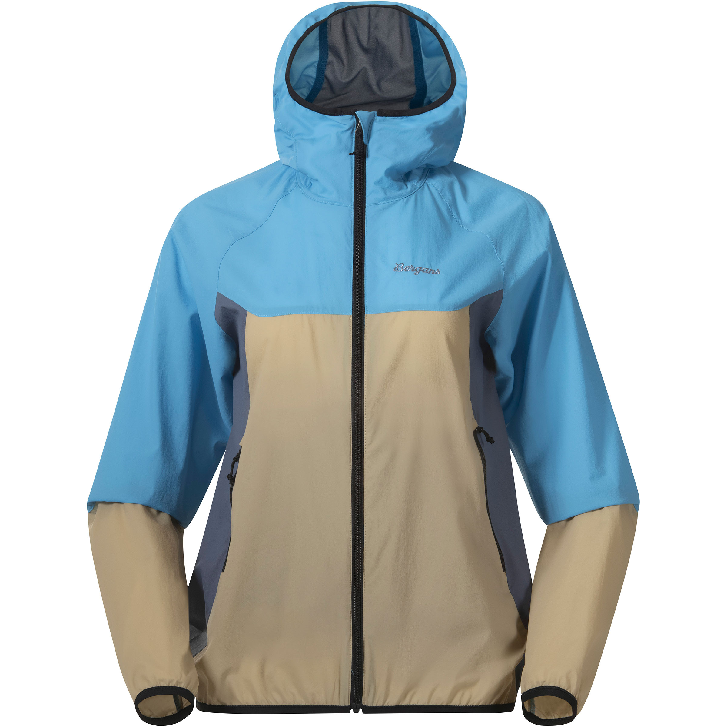 Bergans Vaagaa Windbreaker Damen Windbreaker blau Größe S Trekking Windabweisend Wasserabweisend