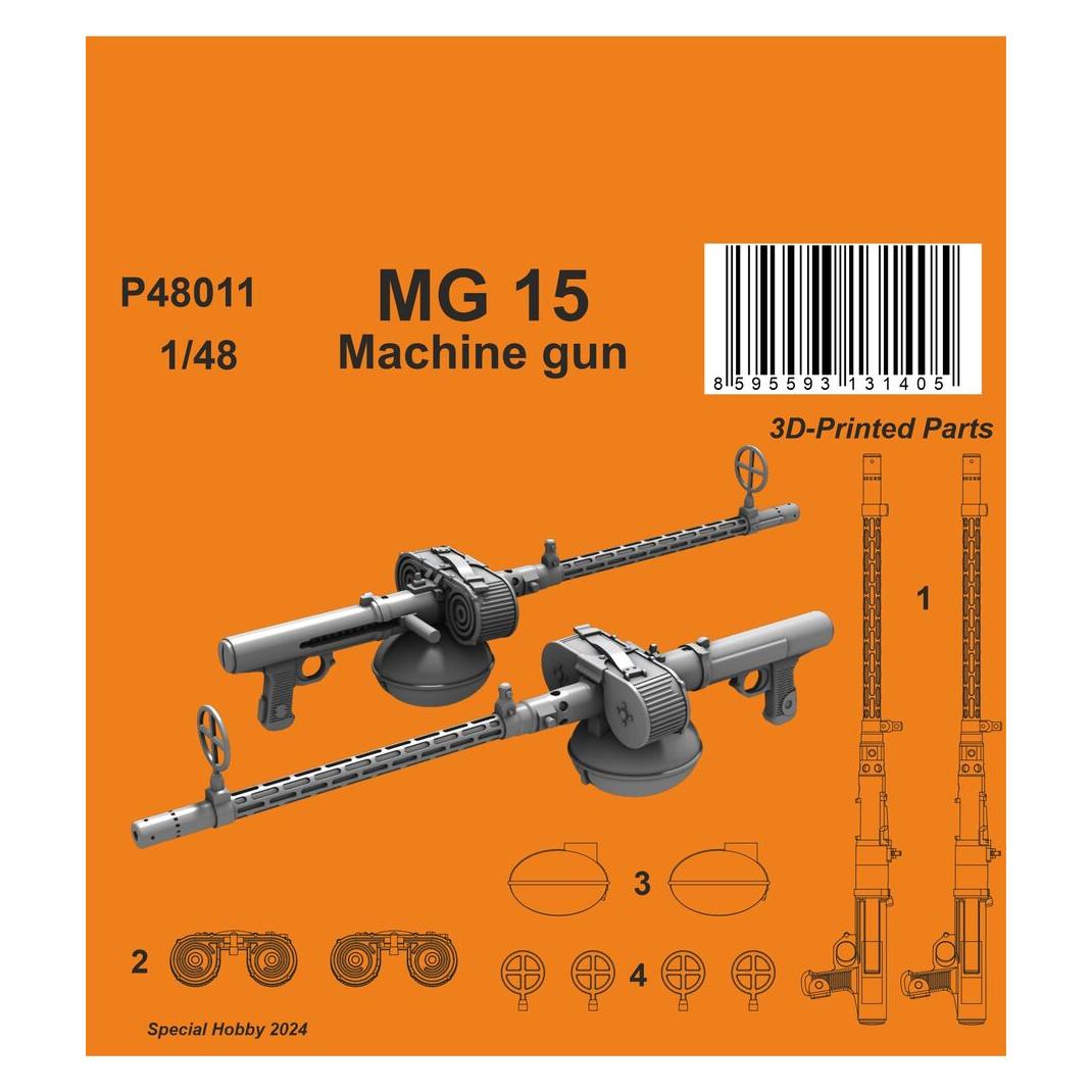 CMK MG 15 Machine gun (2 pcs.) (129-P48011)