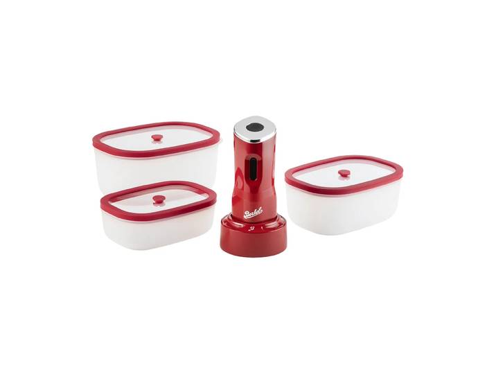 Berkel Set de pompe sous vide Berkel Icon mini Rouge