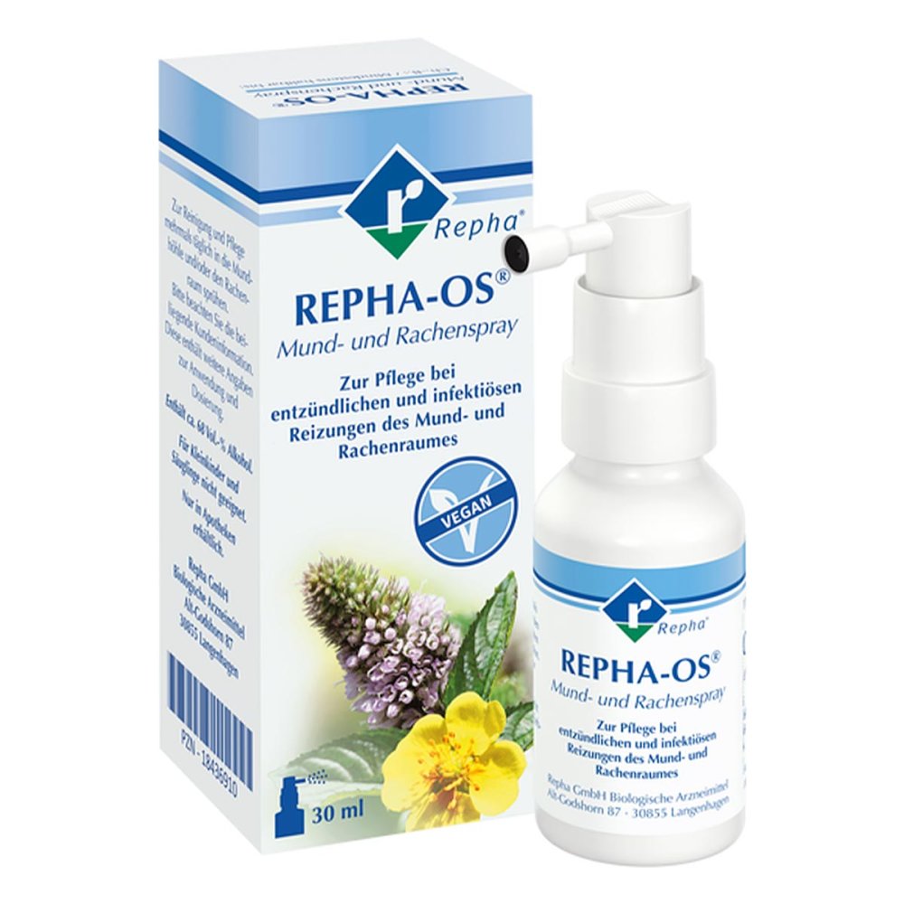REPHA GmbH Biologische Arzneimittel REPHA-OS Mund- & Rachenspray - Bei entzündlichen Reizungen 18436910