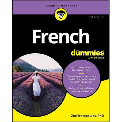 French for Dummies, Taschenbuch von Zoe Erotopoulos, Wiley, 978-1-394-32135-3