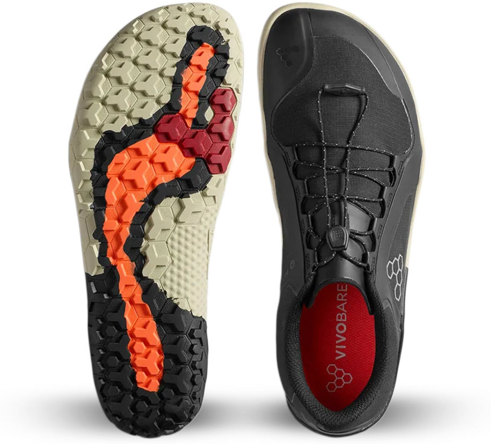 Vivobarefoot Trail III All Weather FG -maastojuoksukengät (miehet) - Obsidian, 46