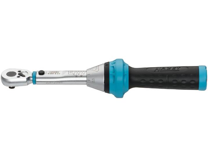 Clé dynamométrique 5108-3CT 2\,5-25 Nm 1/4\ Hazet 4000896218882