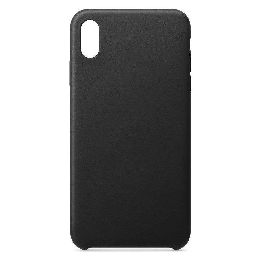 Hurtel ECO Leather Öko-Leder case schutzhülle hülle für iPhone 12 Pro Max schwarz (Apple iPhone 12 Pro Max) (1404978613)