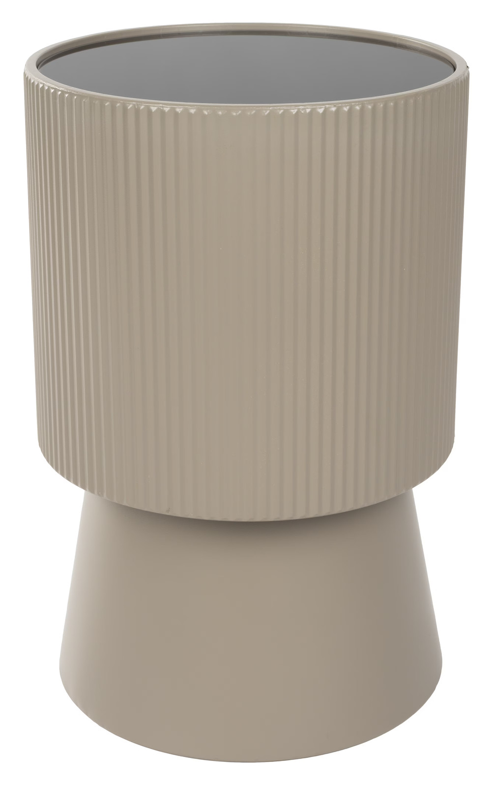 ZILT Ronde Bijzettafel Lesha Beige - Diameter: 33 cm