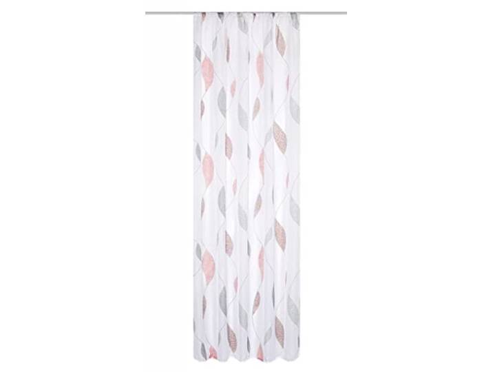 HOMEbasics - bedruckter Voile Vorhang „Paolo“ - ideal für stilvolle Wohnräume - einfache Montage