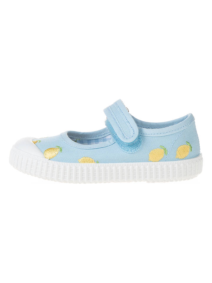 kmins Spangenballerinas in Hellblau - 28