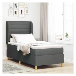 vidaXL, Boxspringbett, Dormonar (Linien-Design) (90 x 200 cm)
