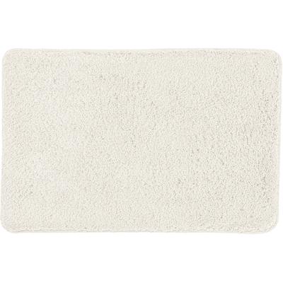 Badematte KLEINE WOLKE "»Scott«, Badvorleger, Badezimmer Teppich", weiß, H:12mm, Polyester, Badematten, Badematte, Badteppich, Uni Farben, weich & kuschelig