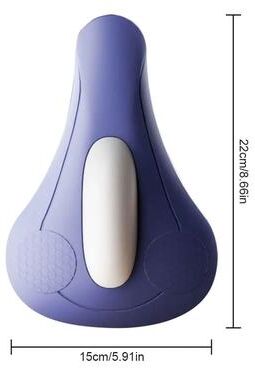 Uplift Picks Pelvic Floor Muscle Trainer Soft Cushion Kegel Exercise Support Tool blue   Rechargeable   15 Cm