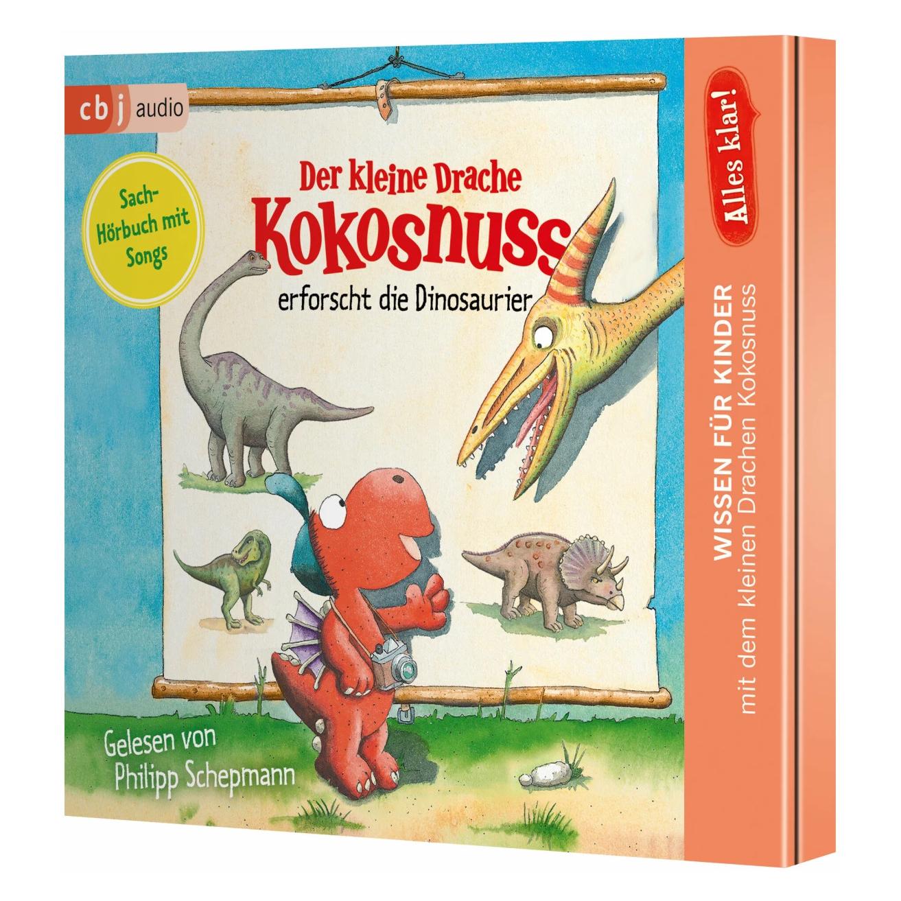 CBJ Alles klar! Der kleine Drache Kokosnuss erforscht... Die Dinosaurier (Alfred Dieler, Ingo Siegner, Philipp Schepmann, Deutsch) (8371-4518-2)