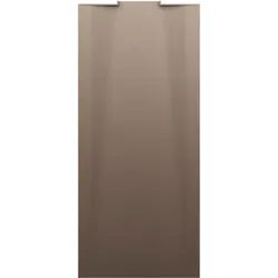 LAUFEN NIA Duschwanne, 1800x800x38mm, Marbond, rechteckig, Bodeneinbau, Ablauf in Wand, H2110311290001, Farbe: Café