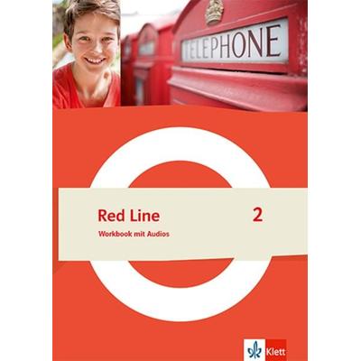 Red Line 2 Workbook mit Audios Klasse 6, Set von , Klett Schulbuchverlag, 978-3-12-548932-5