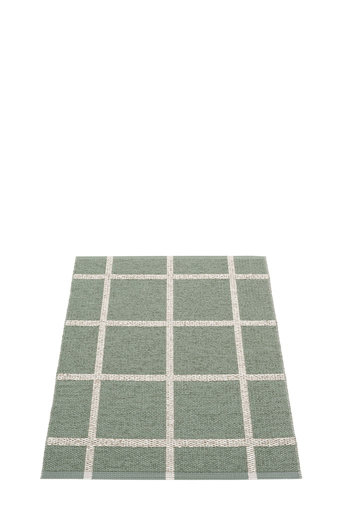 pappelina Ada Outdoor-Teppich - army / stone metallic (70 x 100cm) 70 x 100cm AD1G710
