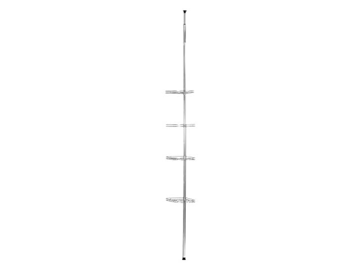 WENKO Etagère télescopique Douche\, 4 paniers de Rangement\, Acier INOX\, Prea