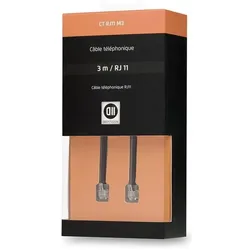 D2 Diffusion C ble RJ11 m le 3 m, Telefon Zubehör