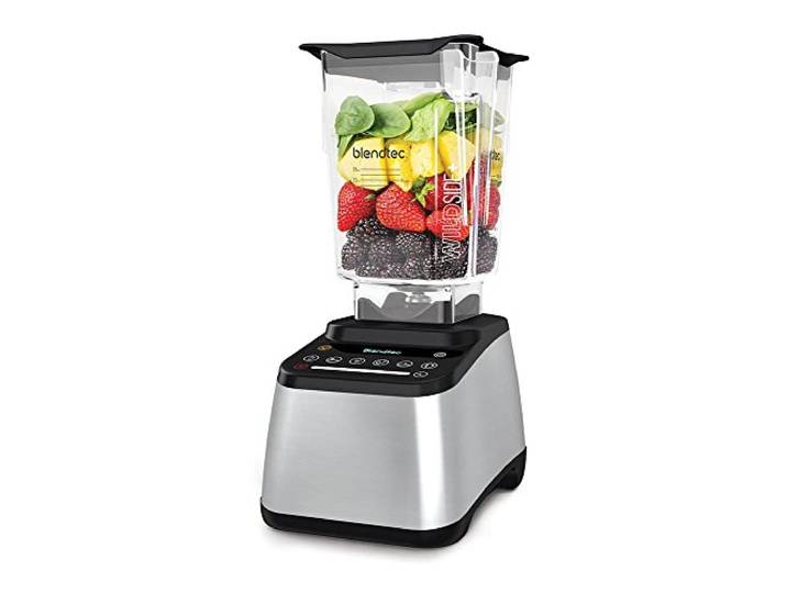Blendtec Designer 725 Metallic inkl. WildSide+ Jar - Hochleistungsmixer/Blender (Farbe: Metallic)