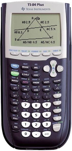 Texas TI-84 Plus Graphing calculator uk manual