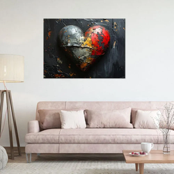 LEINWANDBILD Liebe 120x80cm