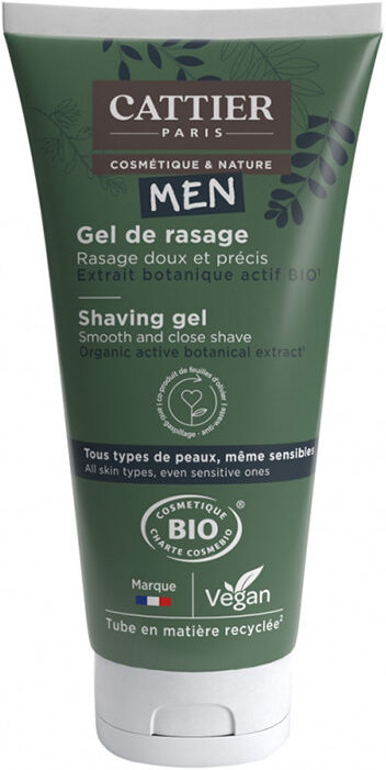 Cattier Gel de Rasage Homme Soin Homme