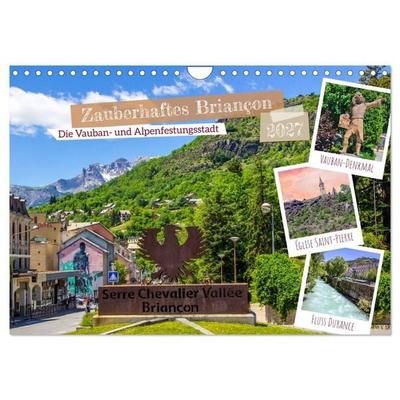 Zauberhaftes Briançon (Wandkalender 2027 DIN A4 quer), CALVENDO Monatskalender