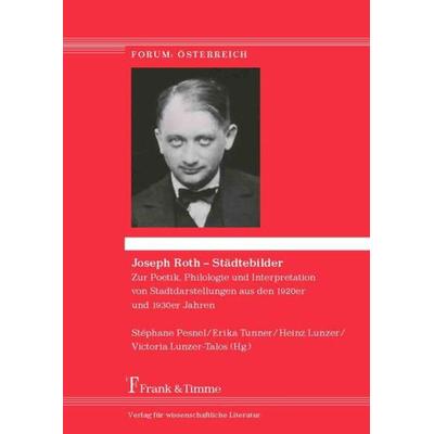 Joseph Roth – Städtebilder, Taschenbuch von , Frank & Timme, 978-3-7329-0222-4