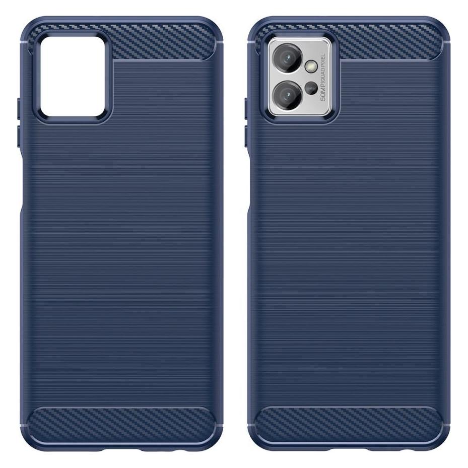 Hurtel Carbon Case Hülle für Realme C35 flexible Silikon-Carbon-Hülle schwarz (Realme C35) (1404978613)
