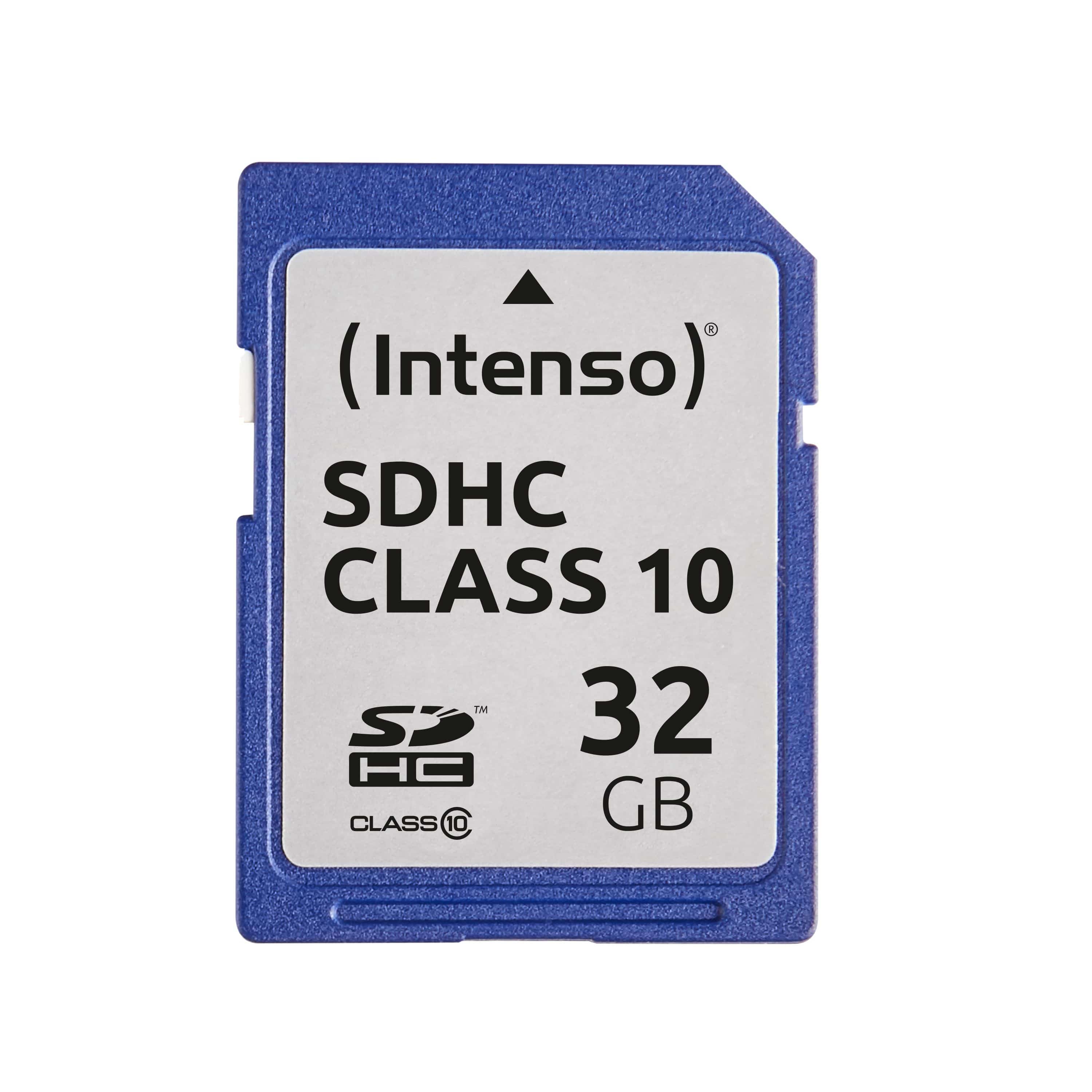 Intenso 3411480 SDHC Speicherkarte 32 GB Klasse 10