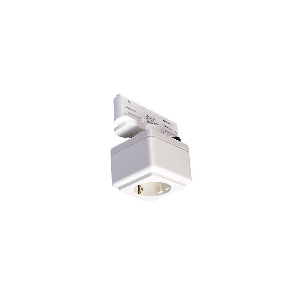 SLV Rail Stopcontact 3-Fase wit 1001525 EUTRAC railsocket verkeerswit